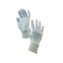 Textilní rukavice IPO, bílé